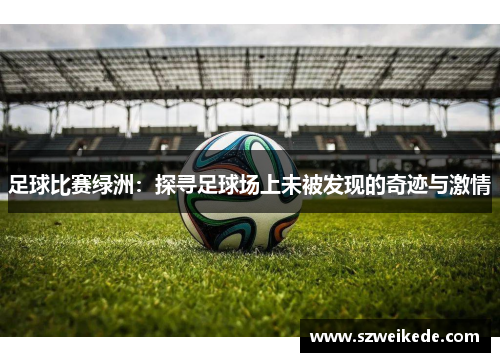 足球比赛绿洲：探寻足球场上未被发现的奇迹与激情